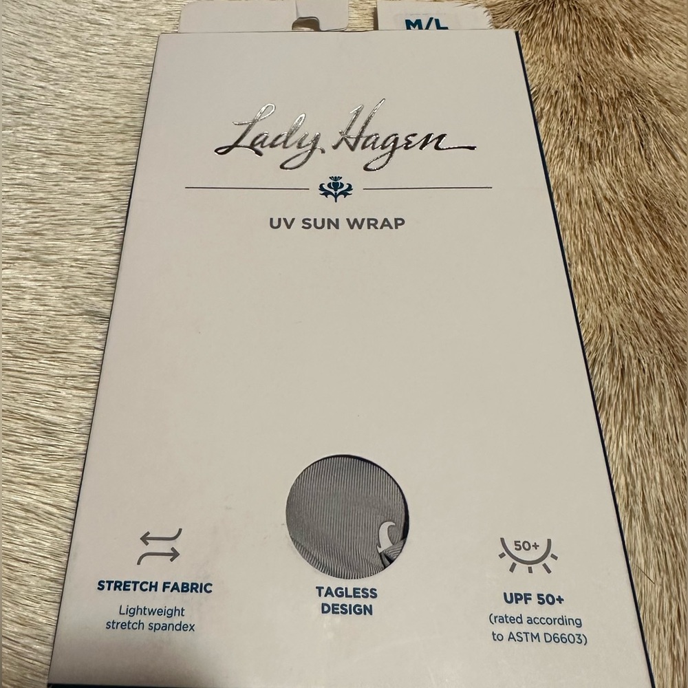 Lady Hagen UV Sun Wrap - Gray